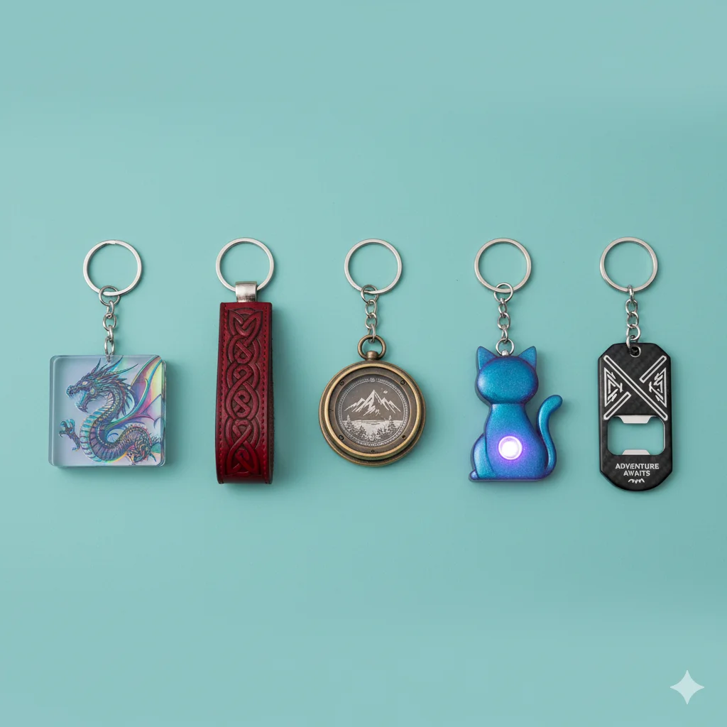 imagen de llaveros personalizados